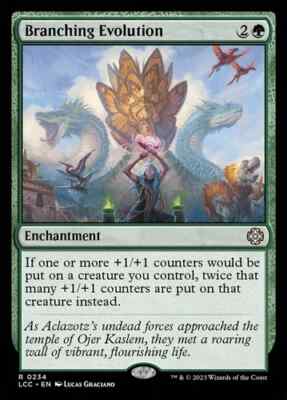 Branching Evolution - 234 - NM - Commander: The Lost Caverns of Ixalan - MTG