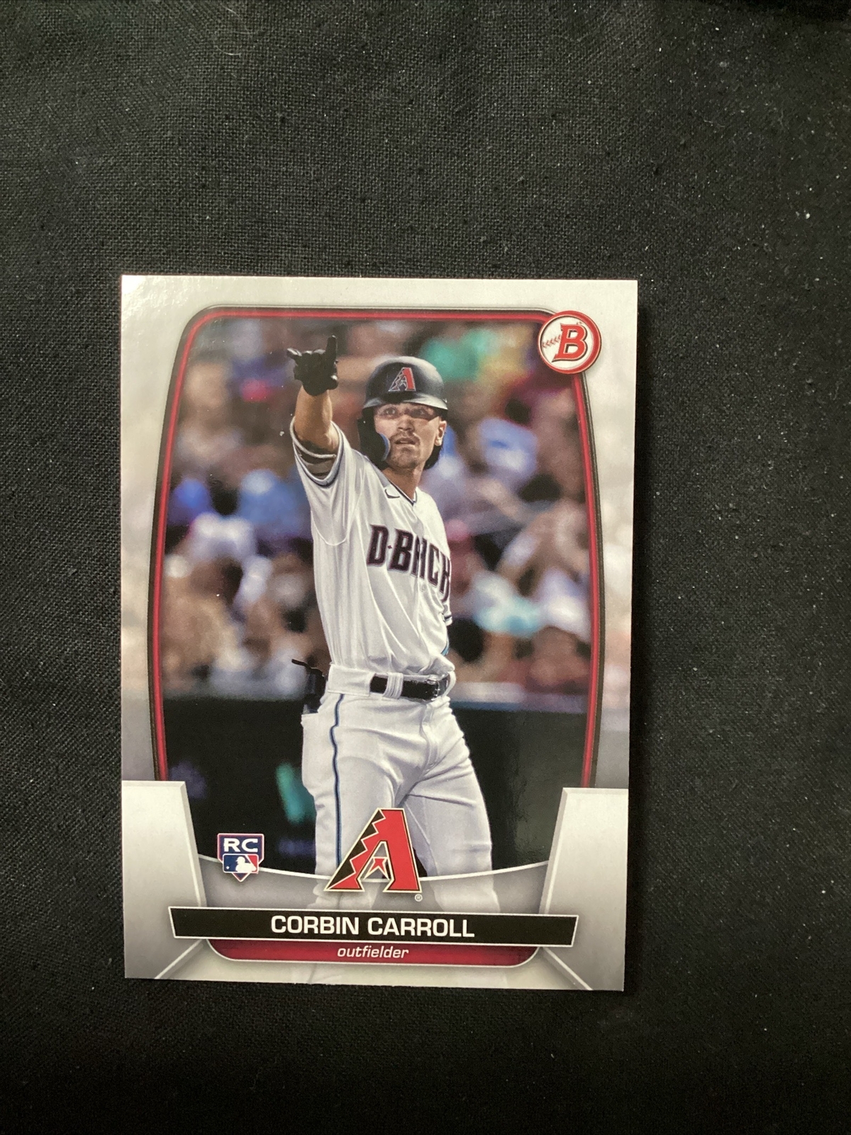 2023 Bowman Corbin Carroll #73 Rookie Arizona Diamondbacks. PA11