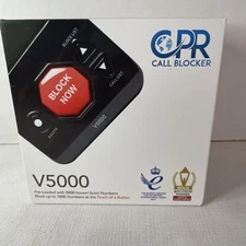 CPR V5000 Call Blocker for Landline Phones - Block Robocalls, Stop Spam Callers