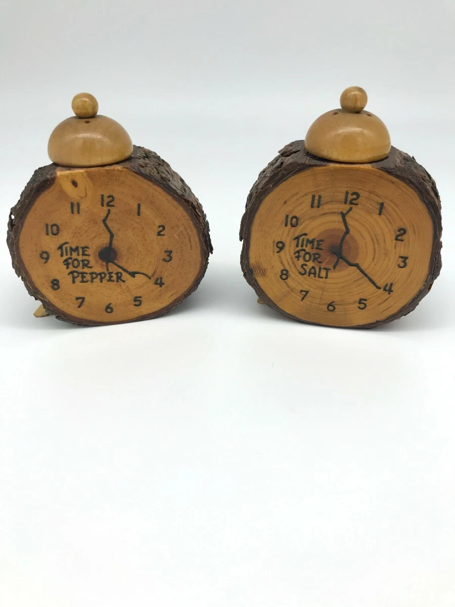 Salt and pepper clocks online deals