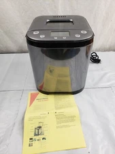 Frigidaire 2LB Bread Maker 15 Programs LCD Display EBRM100-SS BLACK - NO PADDLE