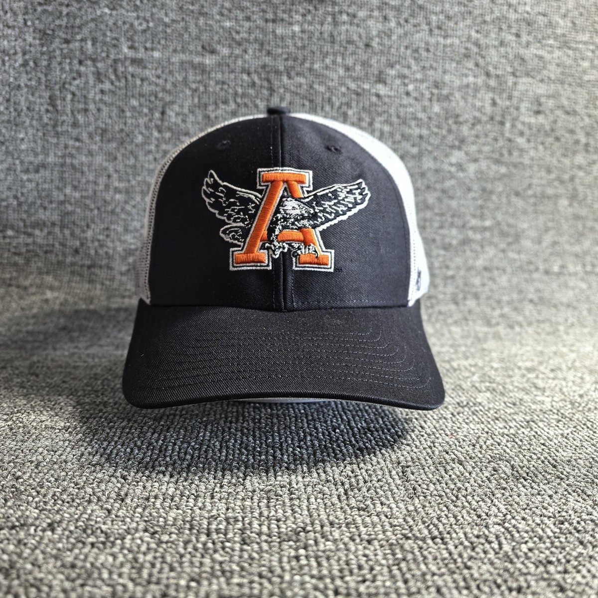 47 Brand Auburn Tigers Trucker Hat Snapback Cap Black White NCAA