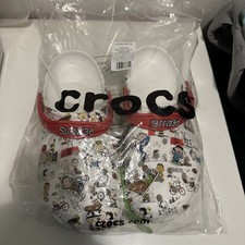 Crocs Mens Womens Adult Classic Peanuts Snoop...