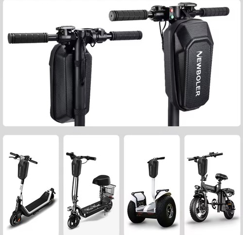 Electric Scooter Front Bag Waterproof EVA Hard Shell Bags Hanging Bag Storage