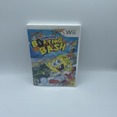 SpongeBob's Boating Bash (Nintendo Wii, 2010) CIB Complete In Box! 