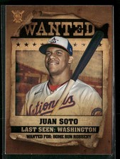 2021 Topps Big League #WT-15 Juan Soto Wanted