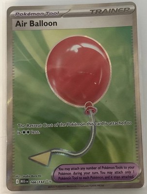  Air Balloon 166/132 Me01: Mega Evolution Full Art Ultra Rare Pokemon TCG NM+ 