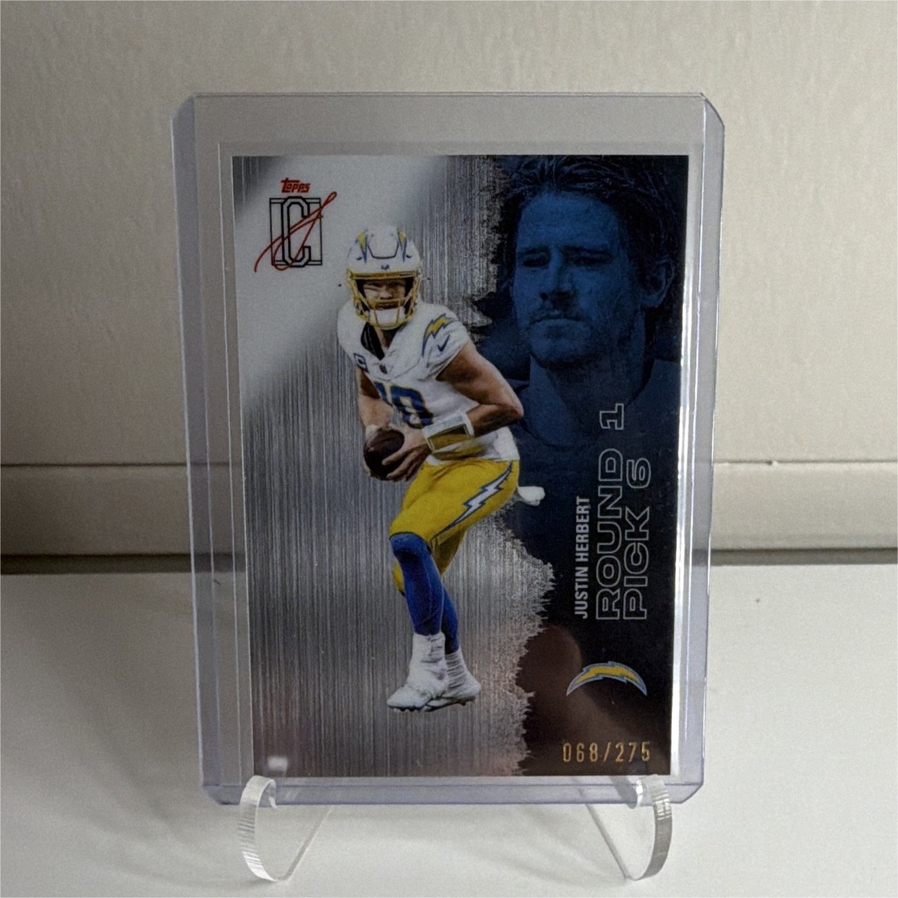 Topps Signature Class 2025-26 Justin Herbert /275 - Chargers
