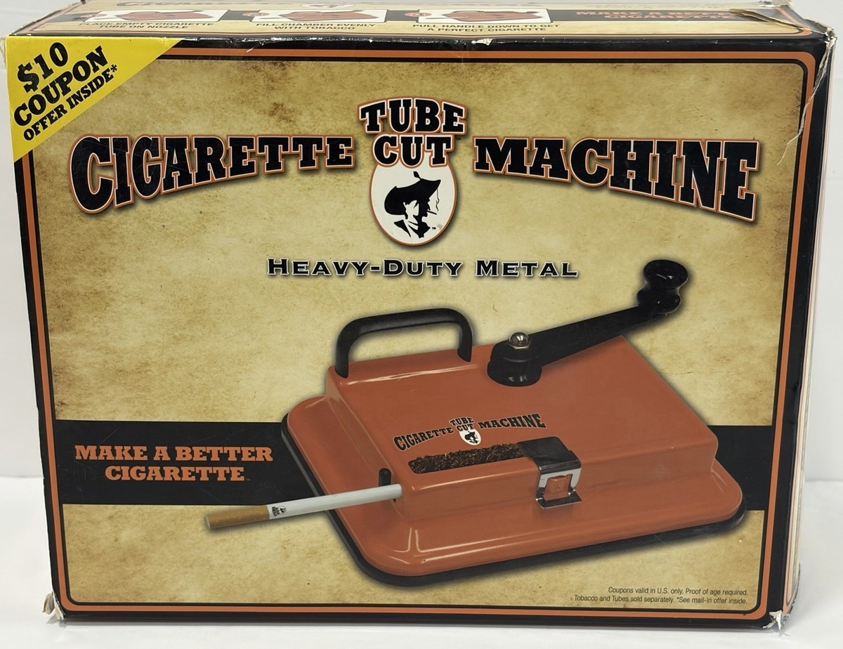 gambler tube cut cigarette making machine Gambler Tube Cut Tabletop Cigarette Making Machine Injector 100's & King  Size