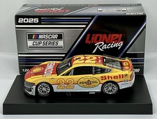 2025 1/24 22 Joey Logano  Shell Pennzoil  Throwback Mustang 1 of 504 SD Ship