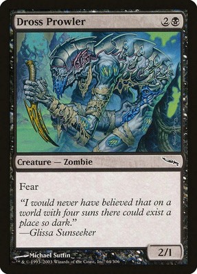 DROSS PROWLER X 4 E/X+ MIRRODION MAGIC THE GATHERING