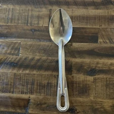 Richcraft Stainless Slotted Slanted Spoon 11” Made In Los Angeles USA