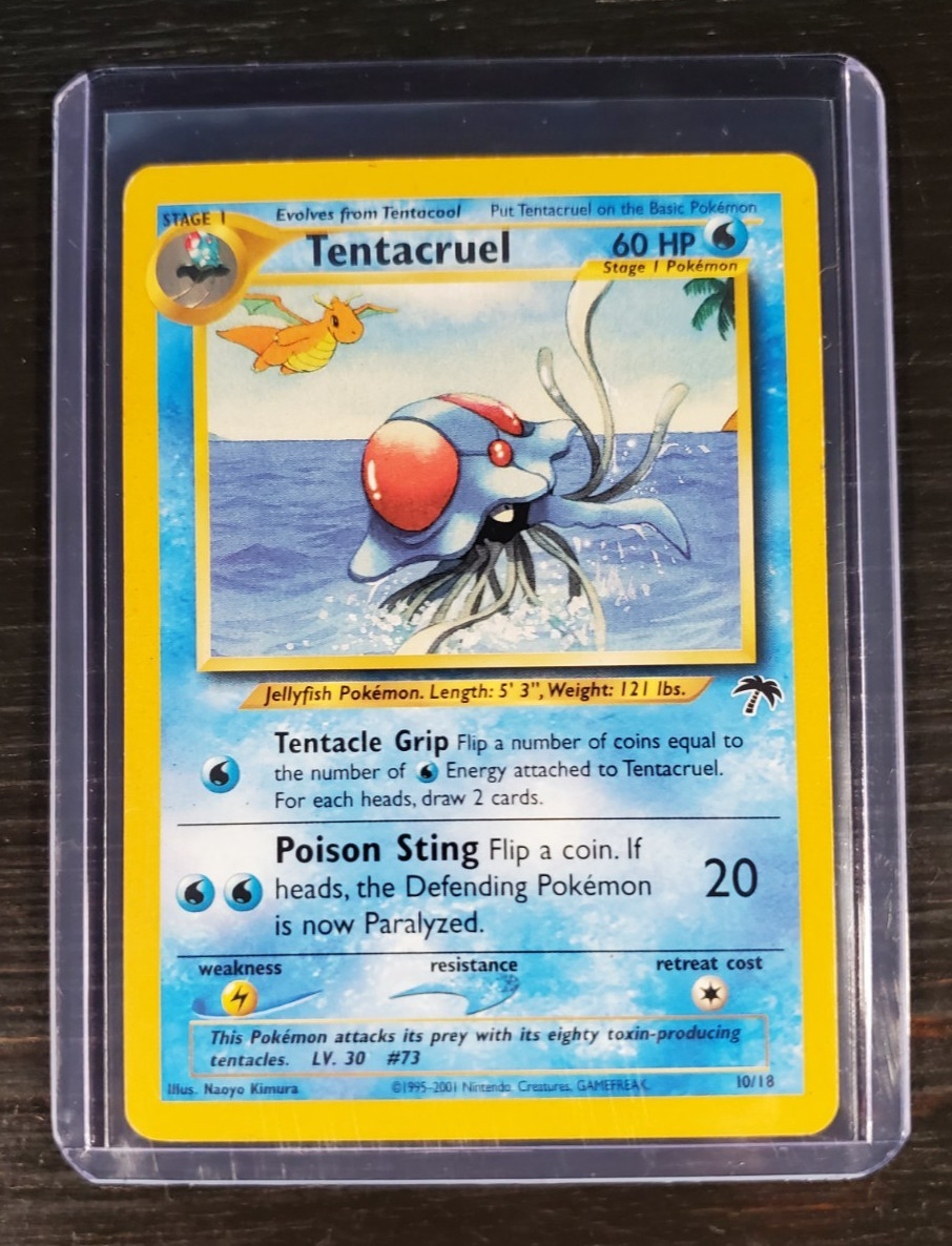 Tentacruel 10/18 Southern Islands | MP (Moderately Played)