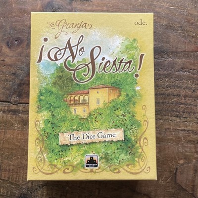La Granja: No Siesta! The Dice Game Stronghold Games Out Of Print 2016. Complete