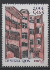 FRANCE 2001 : N° 3390  LE VIEUX LYON.LES TRABOULES NEUF** TTB