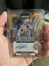 2025 Panini Prizm Draft Picks Lathan Ransom Auto /75