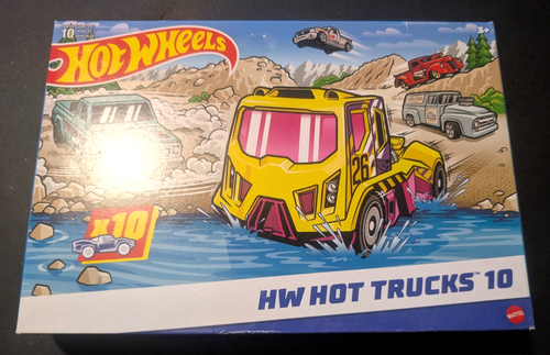 hot wheels 2024 hw hot trucks 10 pack - Picture 1 of 6