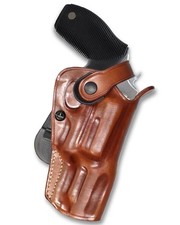 Masc Owb Leather Paddle Revolver Holster Retention Strap Fits Model 2-441031T