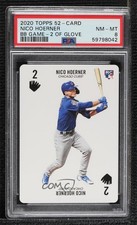 2020 Topps 52-Card Baseball Nico Hoerner #2GL PSA 8 Rookie RC 1c7. rookie card picture