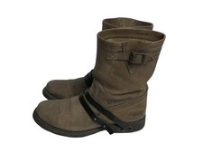 Dirk Bikkembergs Lace Trough Heel Hole leather boots