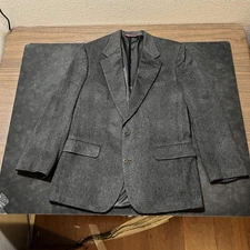 Loro Piana 100% Cashmere Nordstrom Classics Blazer Mens 43 Long USA Sport Coat