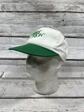 VTG First Union Bank Embroidered Spell Out White/Green Snapback Trucker Hat Cap