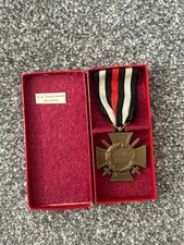 WW1 German Hindenburg Cross With Swords Medal