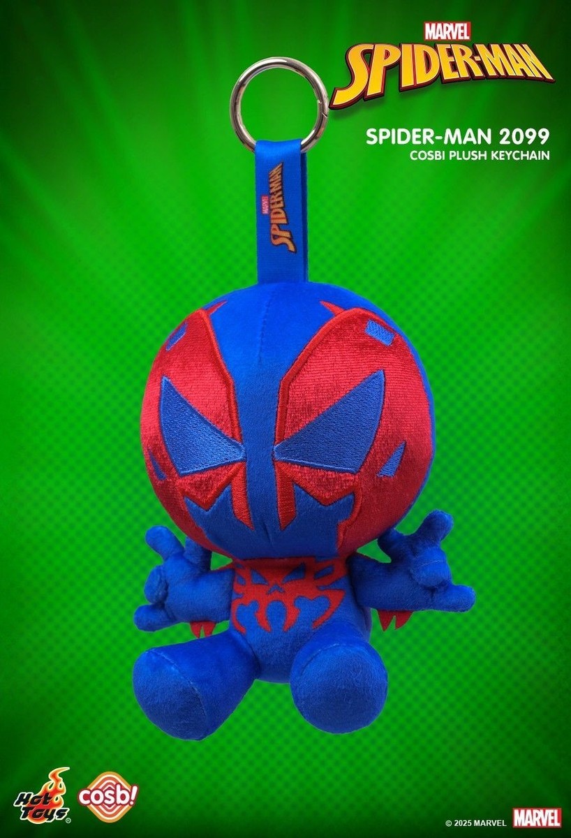 Hot Toys PPLU071N Spider-Man (Marvel Comics) Cosbi Plush Keychain