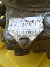 1968 Ford Autolite C8af Ae Carburetor 428 Pi Automatic Shelby Gt500 With Tag