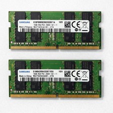 Samsung 32GB 2x16GB DDR4 2666MHz SODIMM Laptop RAM PC4-2666V