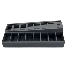 M3 Screw Organizer Bolt Sorting Tray with 7 Measuring Slots, Perfect for6402