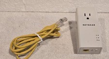NETGEAR POWERLINE 1200  EXTRA OUTLET PLP1200S And CORD. TESTED