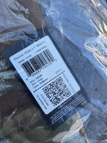 Arcteryx LEAF AR Recce Combat Shirt Large - Picture 3 of 8