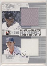2011 ITG Heroes and Prospects Silver /60 Anthony Ranaudo Carlton Fisk HOF 0q3