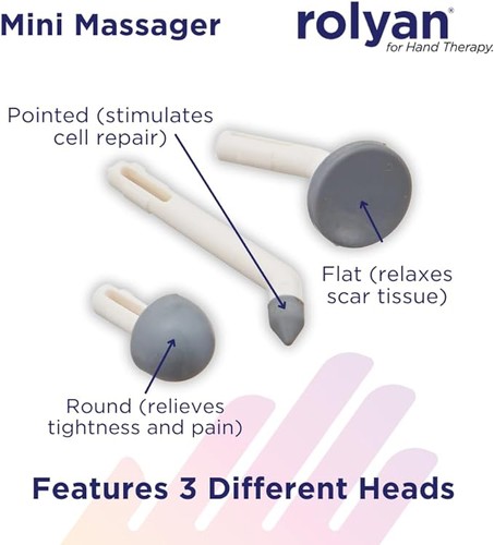 Rolyan Mini Massager with Battery - Picture 2 of 6