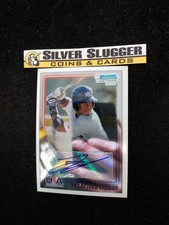 2010 Francisco Lindor 1st Bowman Chrome Auto #USA-FL USA Indians New York Mets