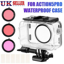 60m Underwater Waterproof Case Diving Shell For DJI Osmo Action 5 PRO/4/3 Cam UK