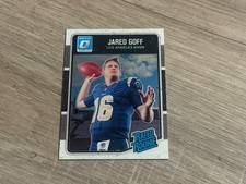 2016 Panini Donruss Optic NFL Rated Rookie Jared Goff Card #172 RC Lions QB. rookie card picture