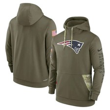 Nike New England Patriots 2022 Salute To Service HOODIE MEN'S SZ L Authentic NWT