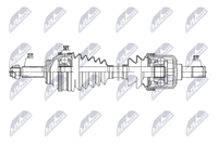 NTY Antriebswelle NPW-HY-657 FüR Hyundai
