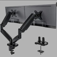 EDX Dual Monitor Stand, Adjustable Spring Desk Mount for 13-32 inch Computer...