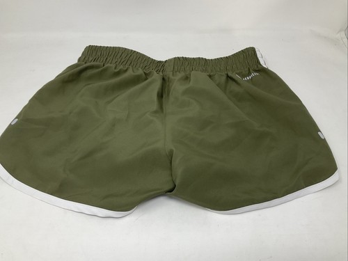 Adidas M20 3” Running Shorts Women Size Xs Olive - Picture 2 of 4