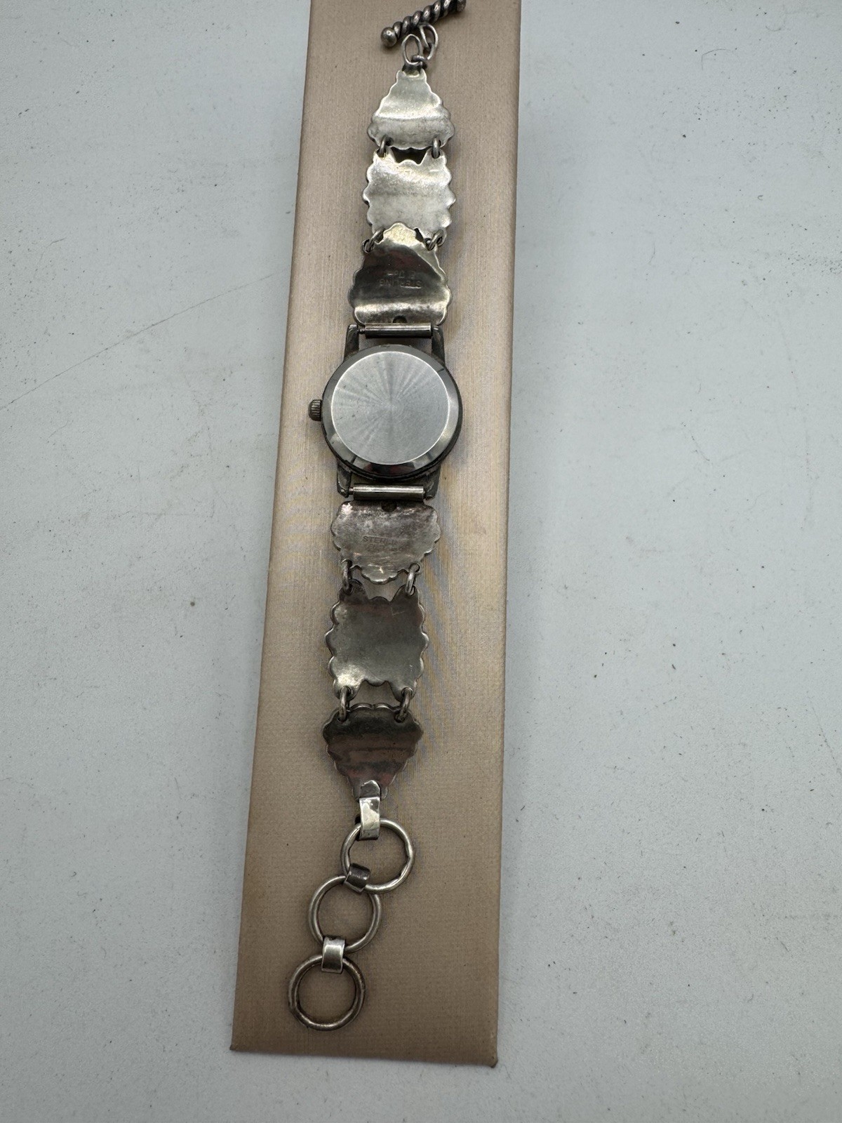 El Tom Native Chants Sterling Silver Multi Gem Wr… - image 4