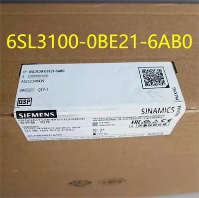 NEW in Box Siemens 6SL3100-0BE21-6AB0 6SL3 100-0BE21-6AB0 PLC Module FREE SHIP