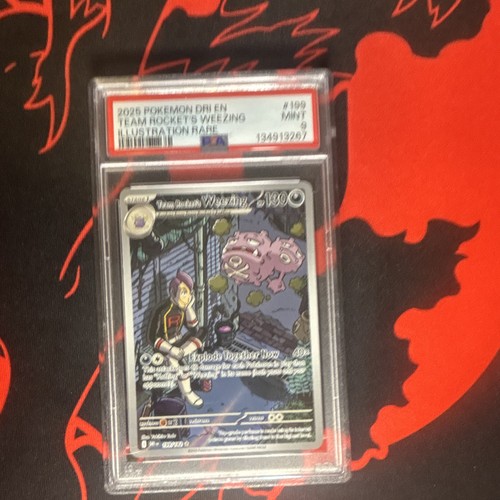 Team Rocket's Weezing 199/182 Sv10: Destined Rivals Holo