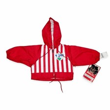 Weather Tamer Baby Jacket 12M NWT Made USA Red White 90s Vintage