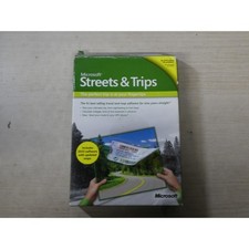 Microsoft Streets  Trips 2010 PC Map Software Travel Planning DVD X15-74488-01