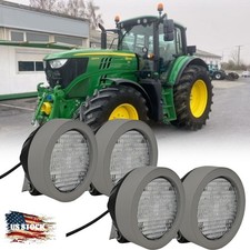 For John Deere M series Tractor 6140 6145 6150 6155+ 4x LED Cab Oval Work Lamp 