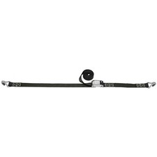 LIFT-ALL 60109 Tie Down Strap,Wire-Hook,Black 38Z864