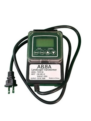 Abba TSP100 Landscape Transformer 120V Input 12V/100W Output For Outdoor Lightin